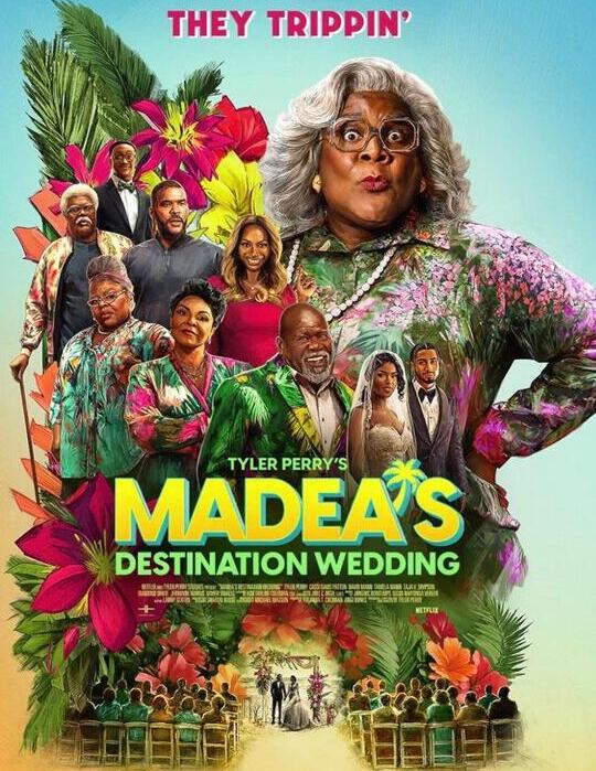 Madea s Destination Wedding 2025 Hindi Dubbed Movie